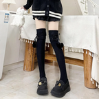 Lolita Stockings Milk White Japanese Cute Spring and Autumn High Thigh Lolita Accessories