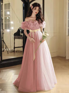 Mori Kei Fashion JSK Dream Green Princess Evening Dress Fairy Gauze Skirt Student Adult Ceremony