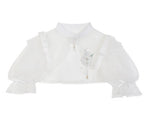 Mori Kei Fashion Lolita Style Wind Singing Lily Lolita Embroider Dress Suit Elegant