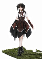 Ouji Fashion Lolita Sweet Hottie Abi Wind Lolita Black Dress