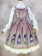Palace Classic Style Printed Lolita Dress JSK