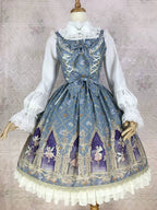 Palace Classic Style Printed Lolita Dress JSK