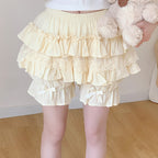 Petticoats Pumpkin Bloomers Yellow Pink White Petticoat Anti See Through Underskirt Layered Cake Skirt