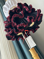 Petticoats Y2K Millennium Punk Cake Layered Skirt with Pumpkin Shorts Red Black