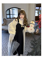 Pink Black Sweet Cute Lolita JSK Plus Size 4XL Lolita Dress Jumper Skirt