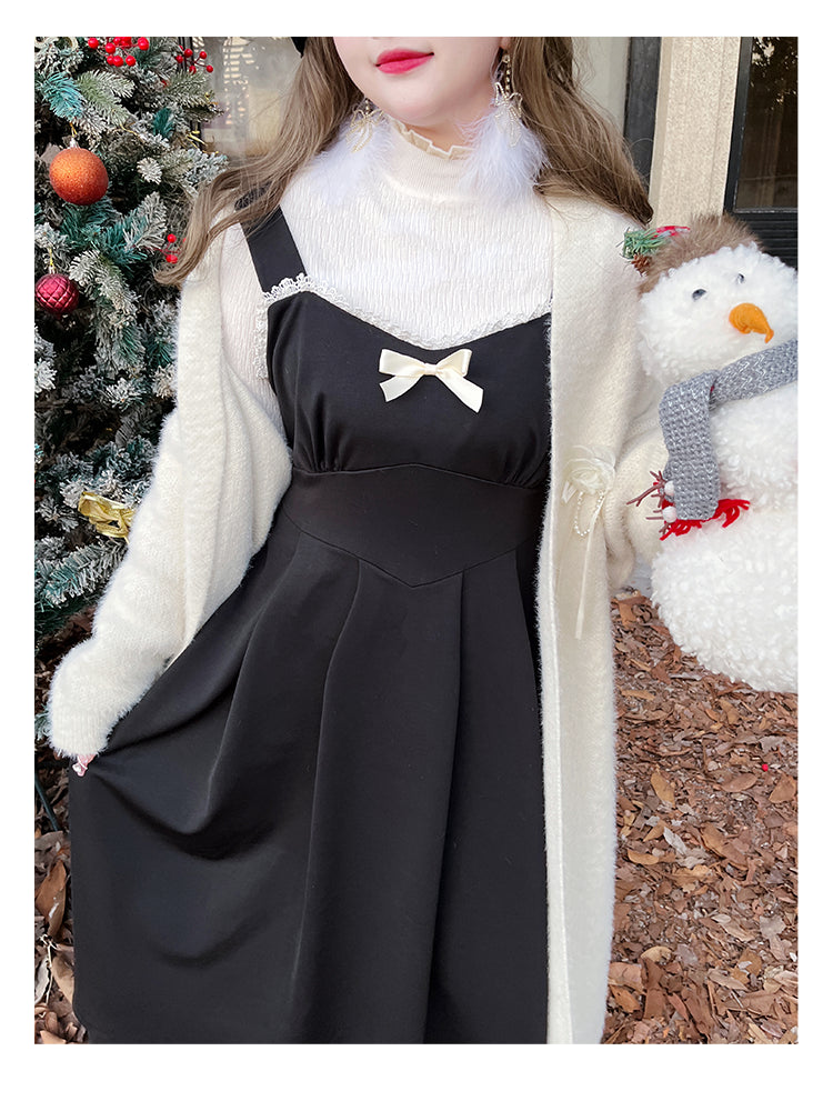 Pink Black Sweet Cute Lolita JSK Plus Size 4XL Lolita Dress Jumper Skirt