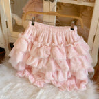 Lolita Petticoats Pink Japanese Warm Pumpkin Leggings Cake Versatile Shorts