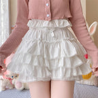 Lolita Petticoats Pink Japanese Warm Pumpkin Leggings Cake Versatile Shorts