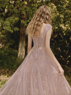 Dreamy Pink and Purple Long Gown Dress Lolita