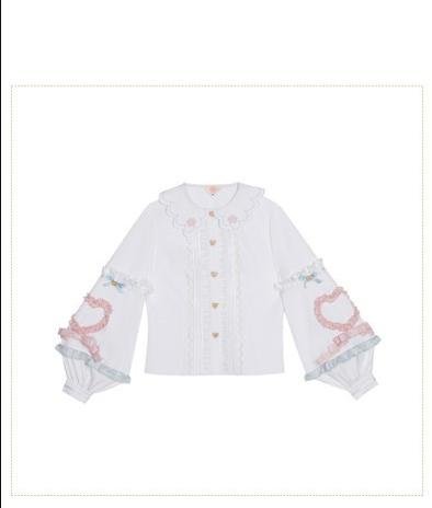 Pink Sweetheart Cute Lolita Dress JSK White Shirt