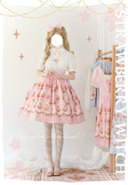 Pink Sweetheart Print JSK SK OP Dress Lolita