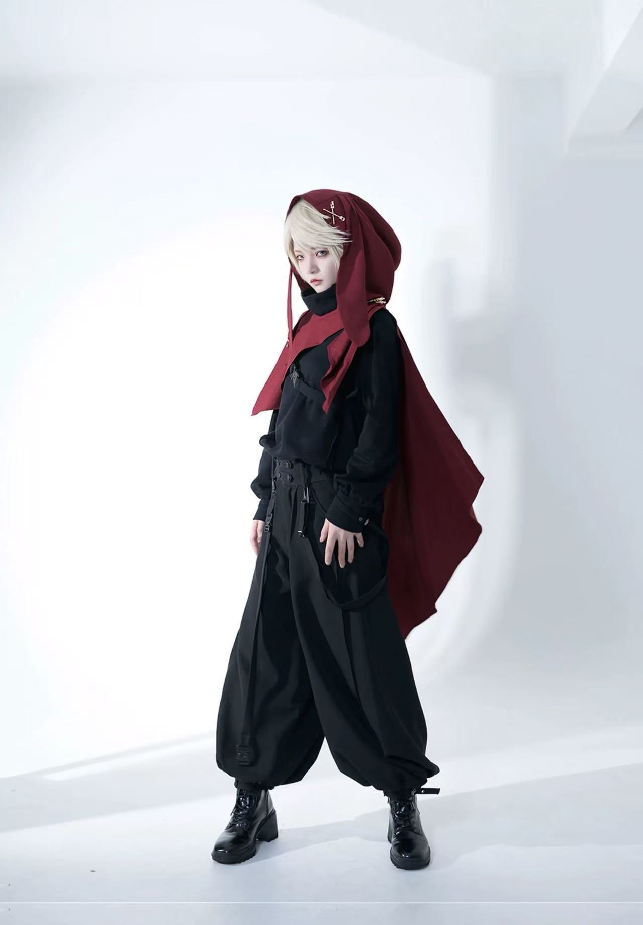 Design Concept:
These Ouji Fashion Lolita pants in classic black bring a cool and handsome prince-style aesthetic to daily wear. Featuring a sleek straight-leg cut with a slightly relaxed silhouette, the trousers combine elegance with a modern boyish charm. The versatile design makes them suitable for casual outings, stage performances, or stylish Ouji Lolita ensembles. Perfect for those who appreciate a refined yet edgy look, these long trousers embody both sophistication and individuality.
