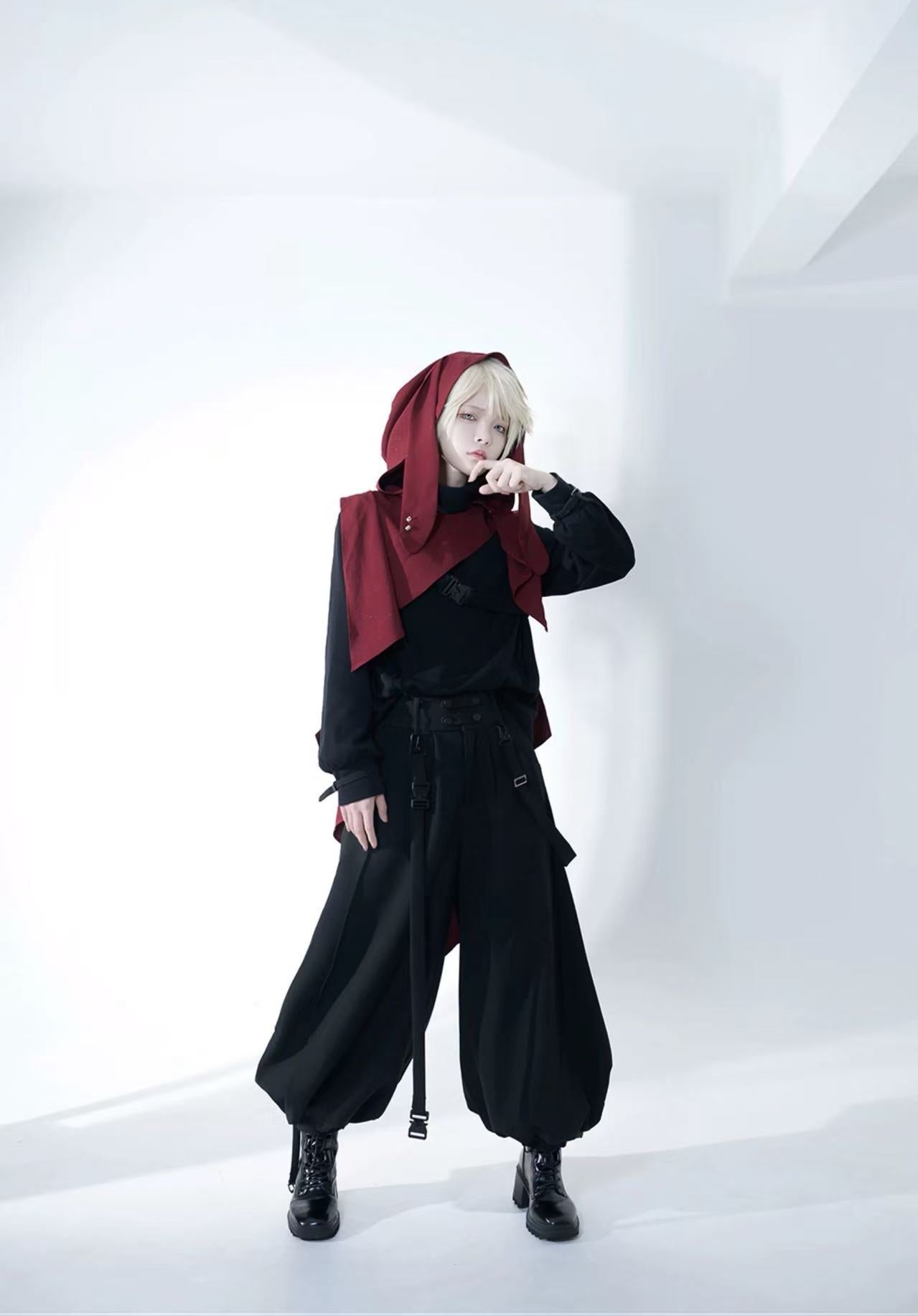 Design Concept:
These Ouji Fashion Lolita pants in classic black bring a cool and handsome prince-style aesthetic to daily wear. Featuring a sleek straight-leg cut with a slightly relaxed silhouette, the trousers combine elegance with a modern boyish charm. The versatile design makes them suitable for casual outings, stage performances, or stylish Ouji Lolita ensembles. Perfect for those who appreciate a refined yet edgy look, these long trousers embody both sophistication and individuality.