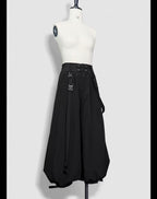 Design Concept:
These Ouji Fashion Lolita pants in classic black bring a cool and handsome prince-style aesthetic to daily wear. Featuring a sleek straight-leg cut with a slightly relaxed silhouette, the trousers combine elegance with a modern boyish charm. The versatile design makes them suitable for casual outings, stage performances, or stylish Ouji Lolita ensembles. Perfect for those who appreciate a refined yet edgy look, these long trousers embody both sophistication and individuality.