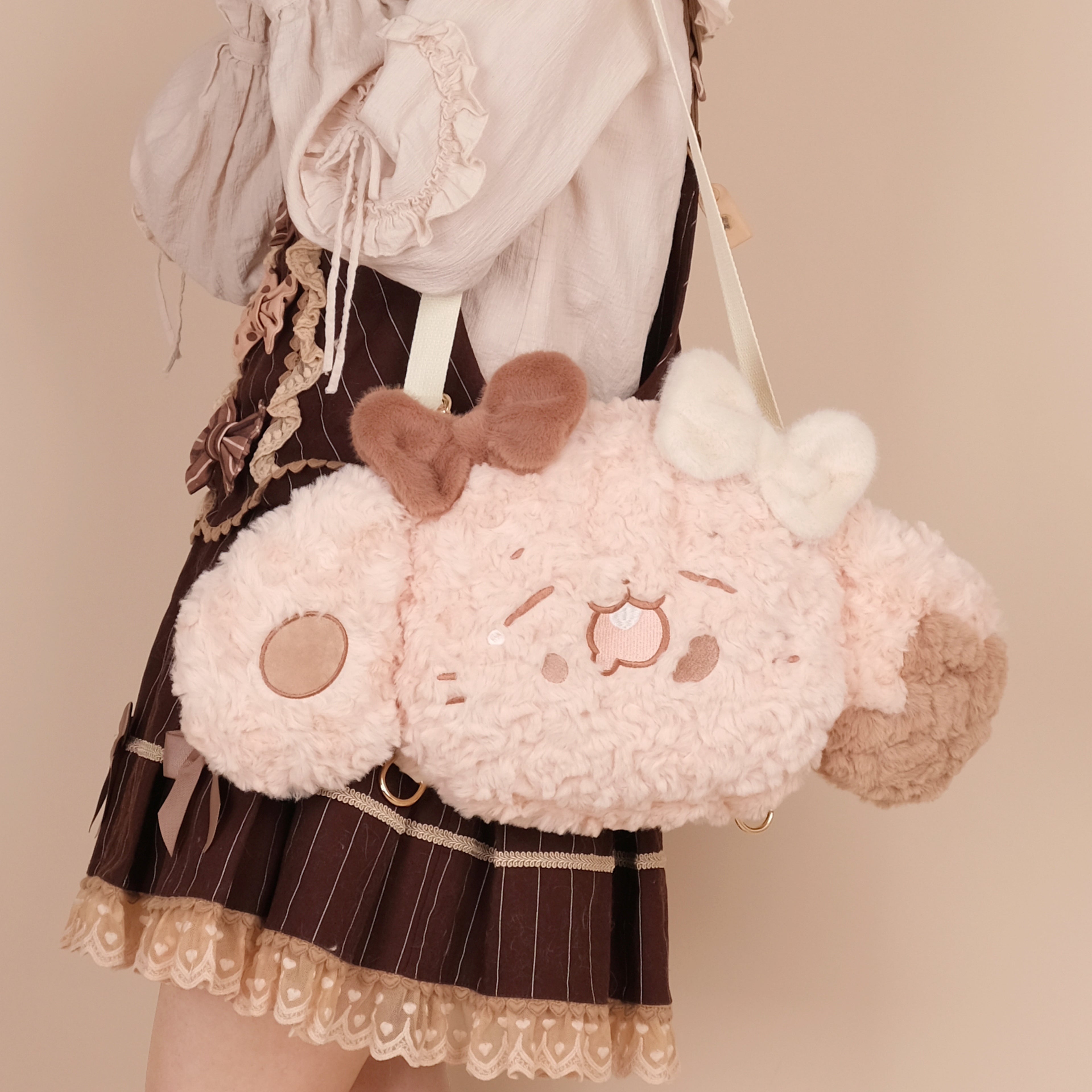 Lolita Bags Puppy Molly Lolita Plush Puppy Versatile Shoulders