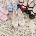 Lolita Shoes Japanese Leather Elegant Mary Jane Fairy Style High Heels Summer