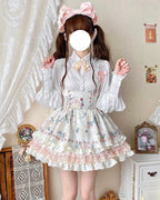 Sweet Cake Tutu Lolita Strappy Skirt