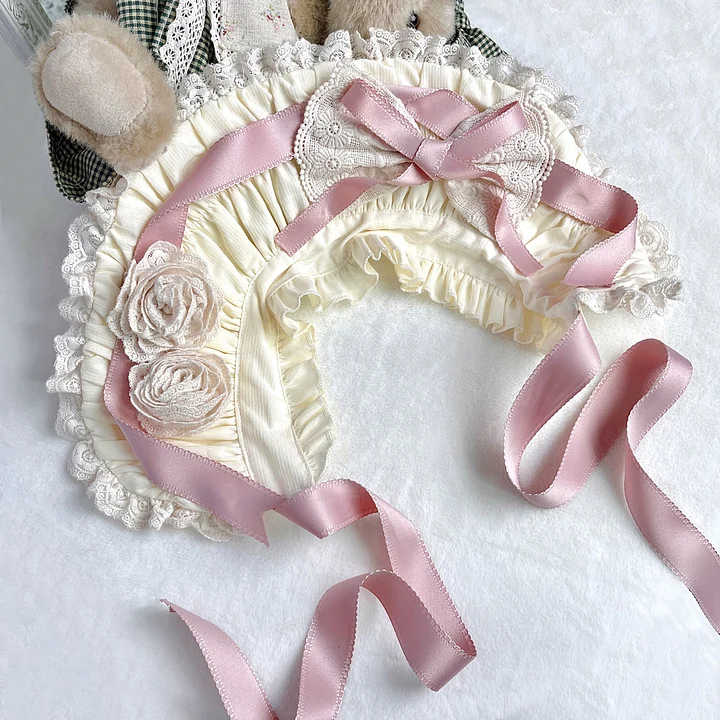 Sweet Cute Doll Sensation Jsk & Op Pink Dress Lolita Short Sleeve Bunny Print