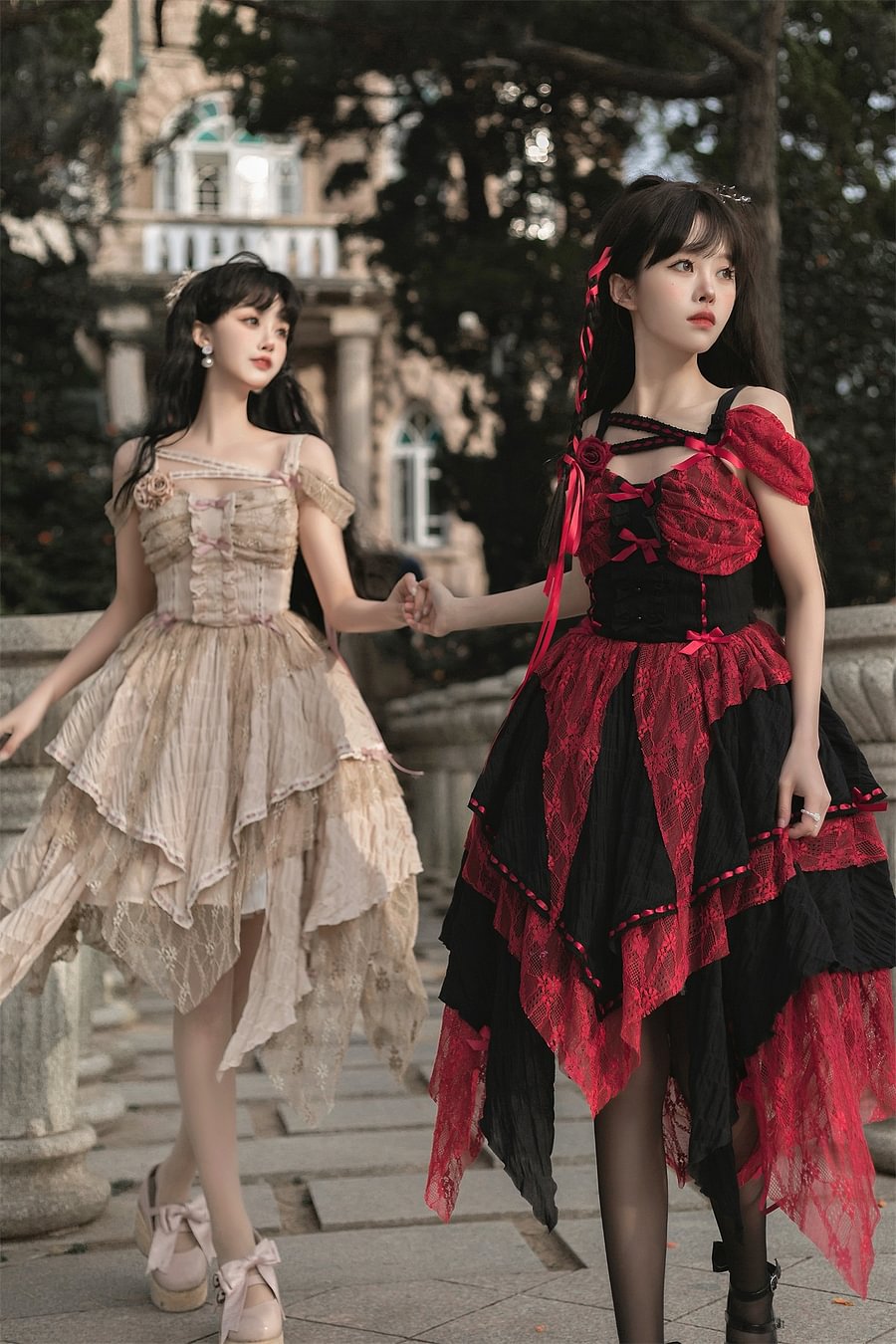 Sweet Elegant Lolita Dress Halloween Costume Gothic Princess Dress Bro JSK