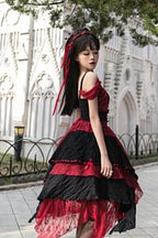 Sweet Elegant Lolita Dress Halloween Costume Gothic Princess Dress Bro JSK