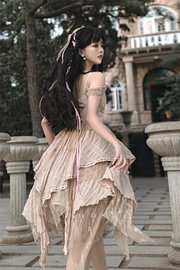 Sweet Elegant Lolita Dress Halloween Costume Gothic Princess Dress Bro JSK