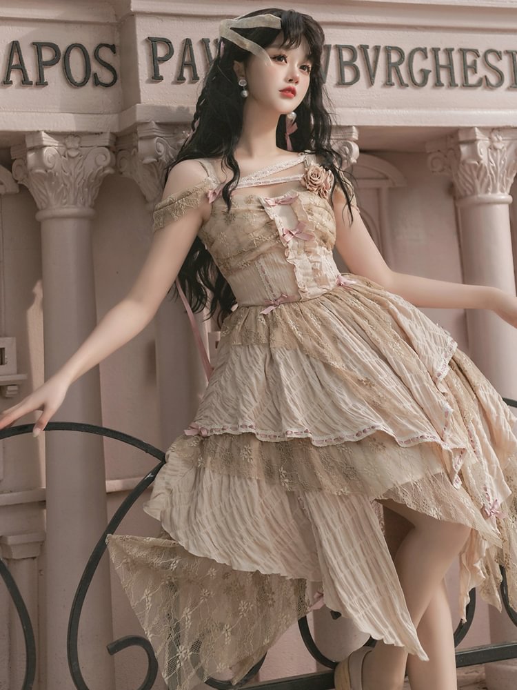 Sweet Elegant Lolita Dress Halloween Costume Gothic Princess Dress Bro JSK