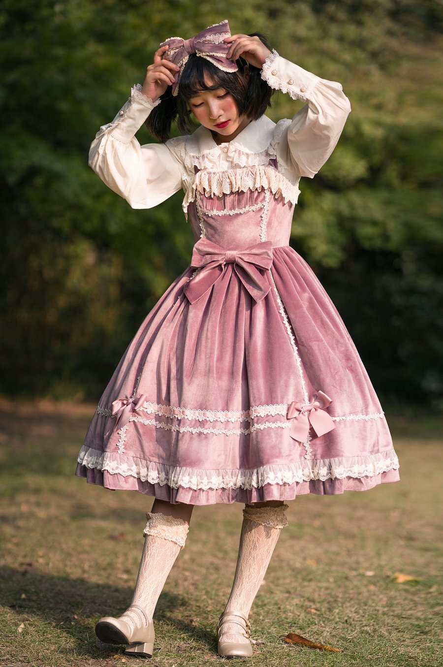Sweet Fall and Winter Padded Lolita JSK