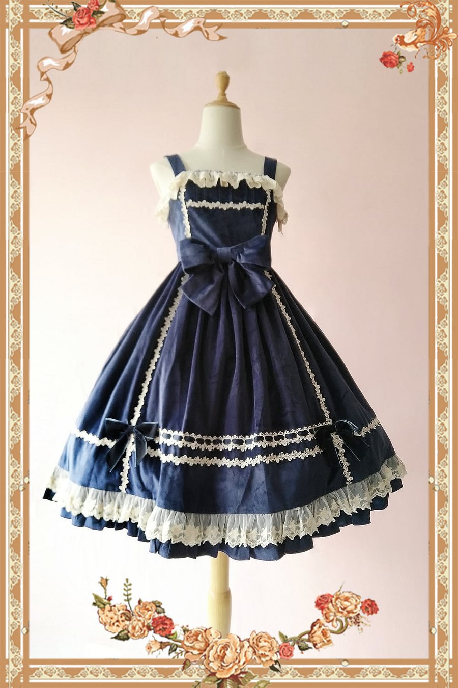 Sweet Fall and Winter Padded Lolita JSK