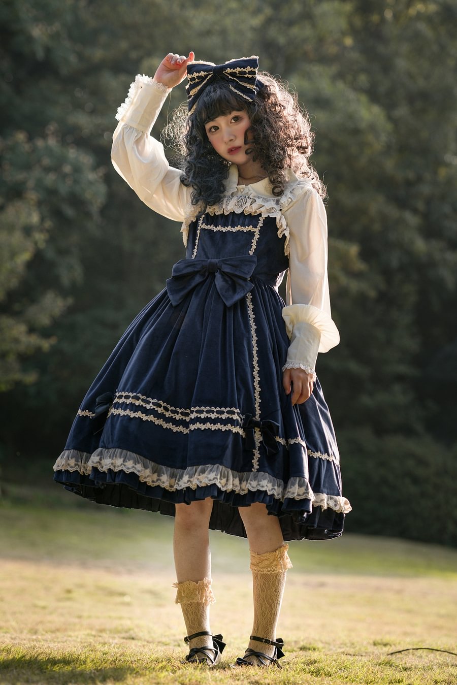 Sweet Fall and Winter Padded Lolita JSK