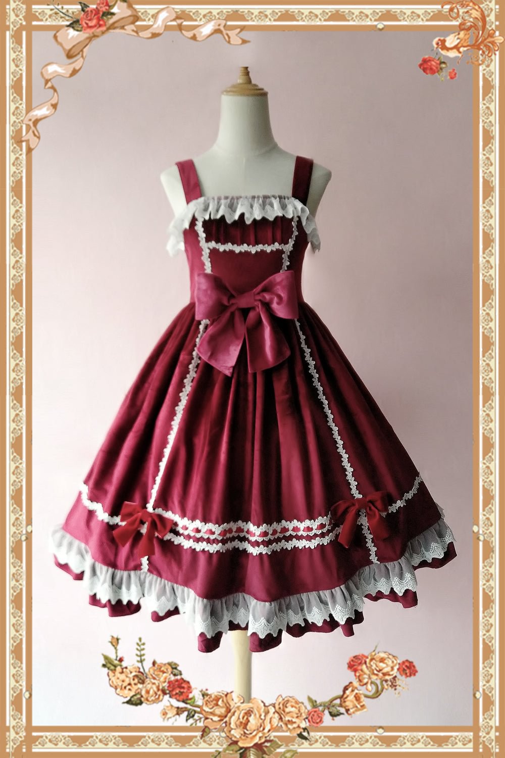 Sweet Fall and Winter Padded Lolita JSK