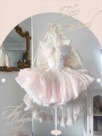 Hime Lolita Pink Birthday Ballet Dress Princess Themed Ensemble Alice