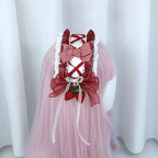 Lolita Hair Accessories Sweet Headband Lace Bow Headgear Kc Lolita Accessories