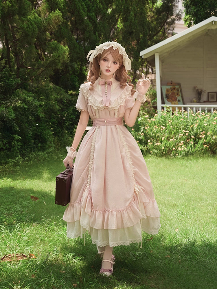 This delicate pink jumpsuit features exquisite rose embroidery and innovative detachable straps, offering versatile two-way styling for formal or casual occasions. The lightweight fabric drapes elegantly while maintaining structure, blending romantic garden aesthetics with modern functionality. Designed for effortless transitions between seasons, it embodies timeless femininity through artisanal details and adaptable wearability.