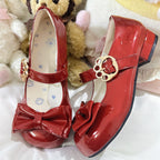 Sweet Lolita Shoes Whimsical Bear Platform Sneakers for Casual Wear