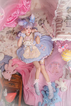 Sweet Pink Lolita Lolita Dress Maid Short Sleeve OP