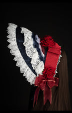 Sweet White Princess Dress Lolita Short Sleeve Short Lace Dress Bowknot