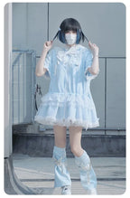 Sweet White Rabbit Ears Plush Coat Warm Cute Lolita Autumn&Winter Coat