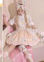 Sweetheart Bow Cute Girl Dress OP Strip