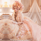 Tea Party Fashion Hime Lolita Flower Gorgeous Retro Court Style Lolita JSK Yellow Dress