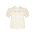 Three-color Inner Shirt with Removable Sleeves Blouse Shirt