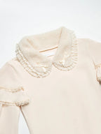 Three-color Micro-elastic Comfortable Long-sleeved Knitted Inner Autumn and Winter Lolita Blouse Shirt