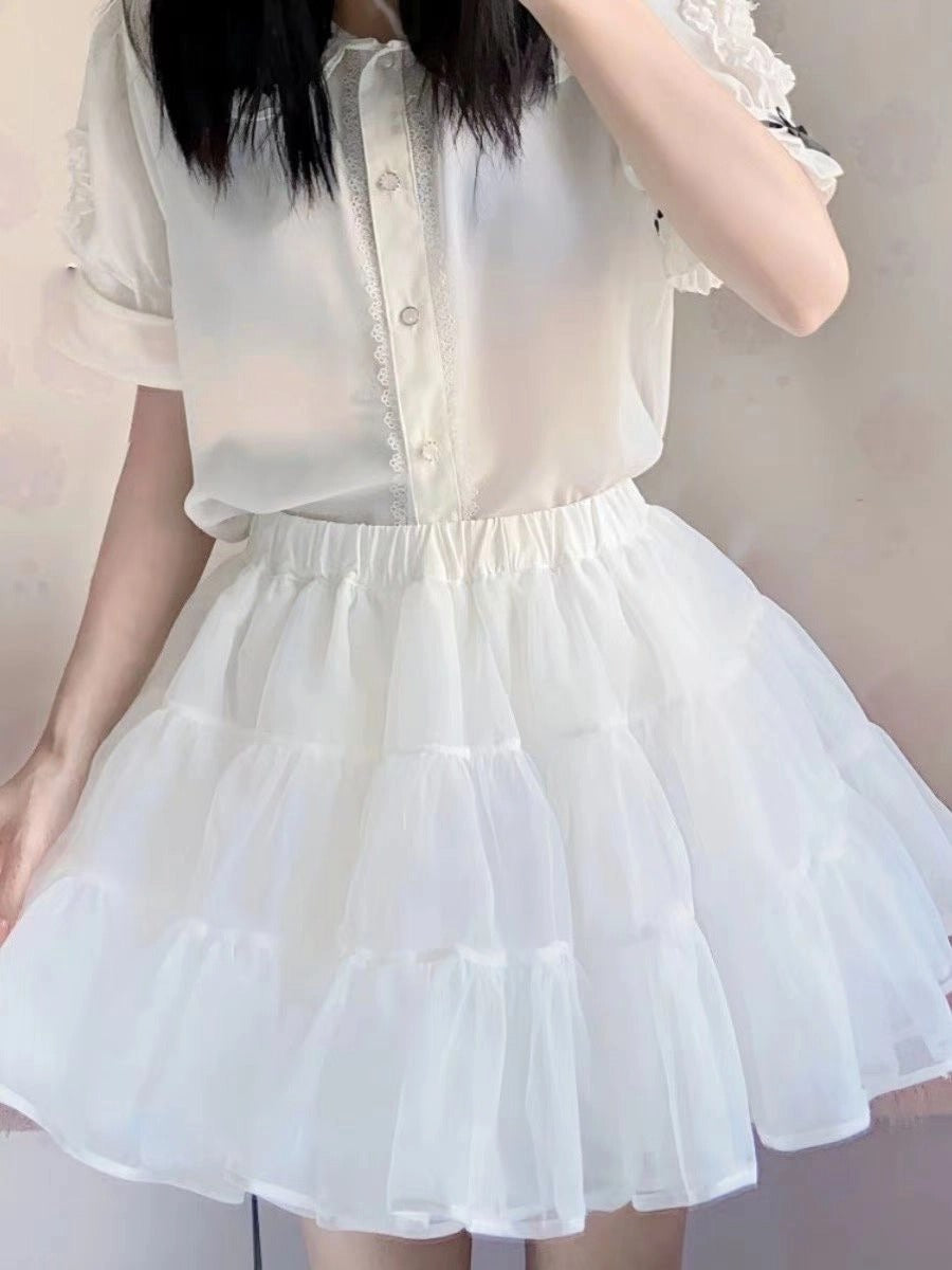 Petticoats Ultra Gorgeous Lolita Soft Girl Petticoat Puffy Fairy Lolita