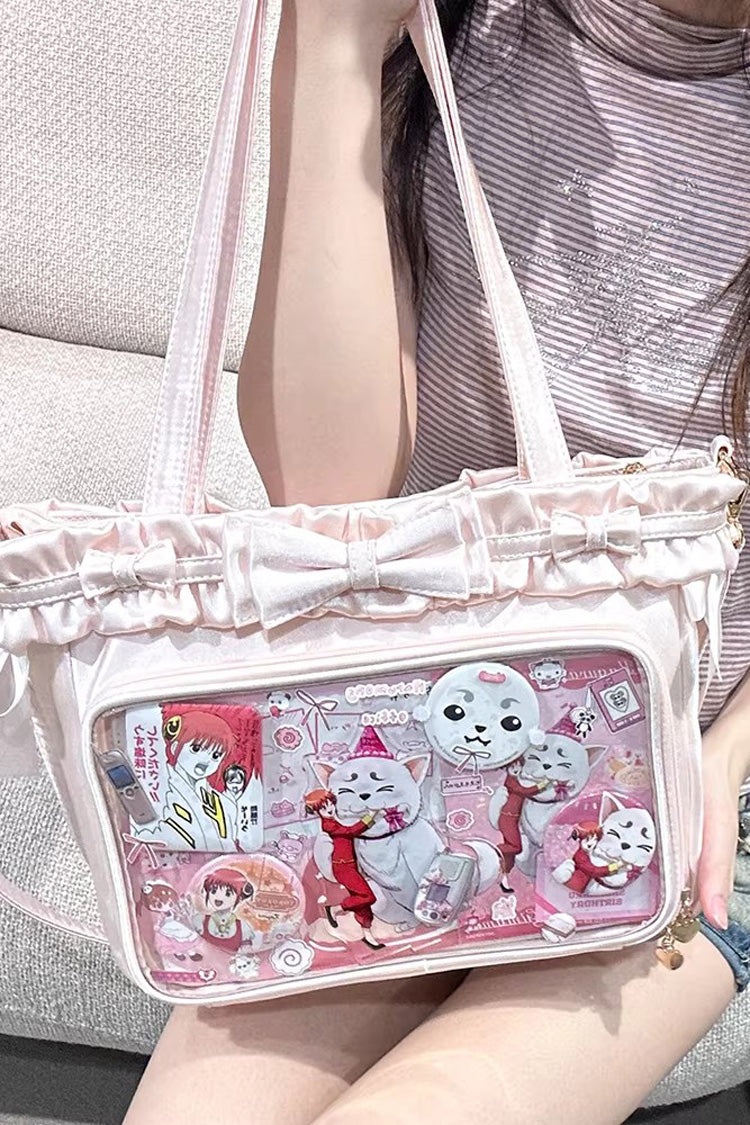 Ballet Holiday Ruffled Bow Sweet Japanese Crossbody Shoulder Lolita Itabag 10 Colors