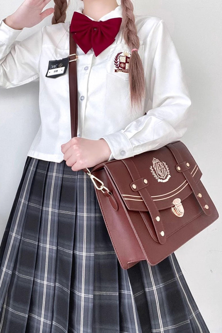 Cambridge University Sweet College Style Lolita Shoulder Bag 2 Colors