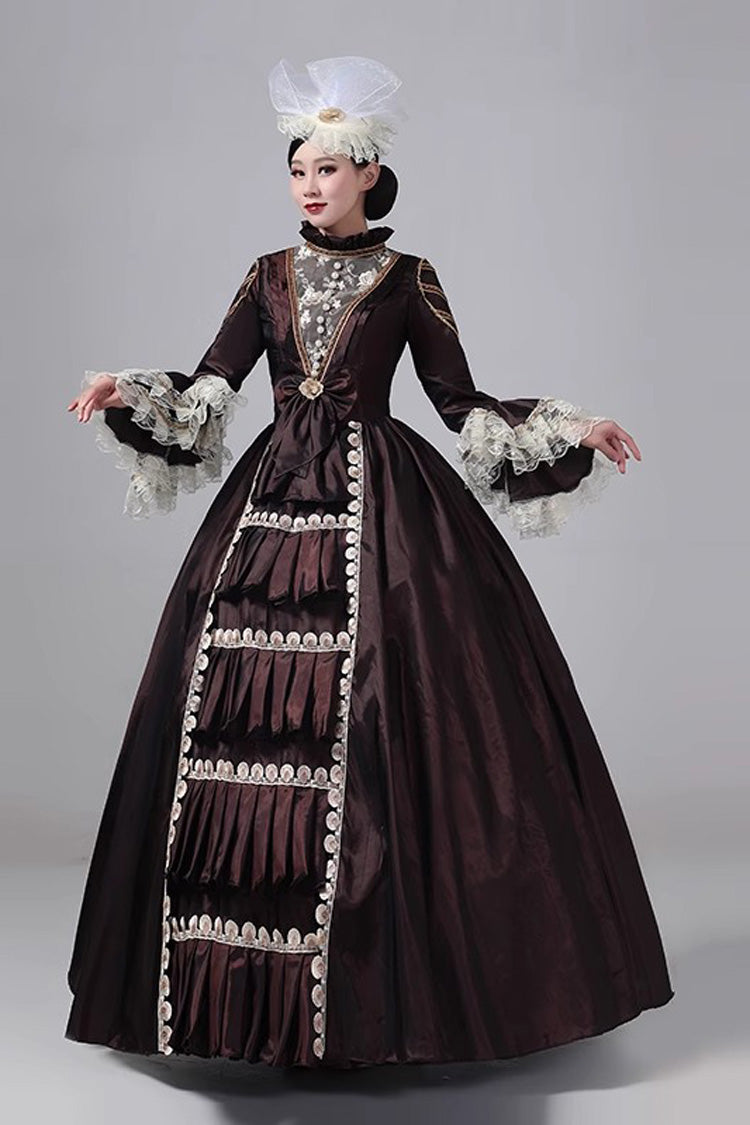 British Medieval Court Embroidery Cardigan Vintage Princess Lolita Victorian Dress 5 Colors