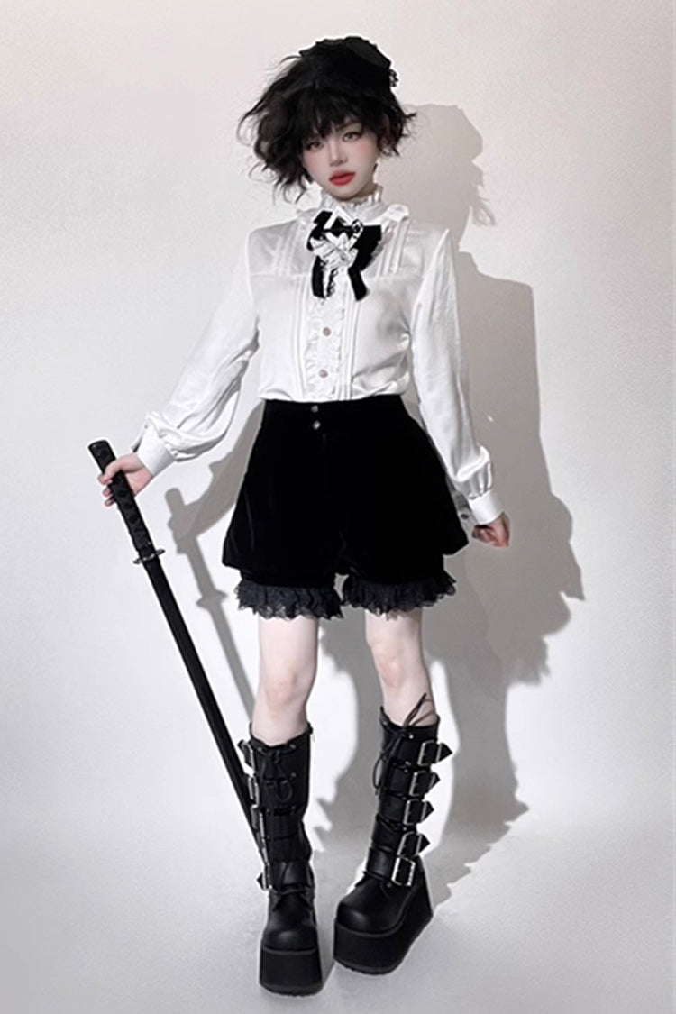 Black Corrosion of The Heart Ouji Prince Handsome Lolita Shorts