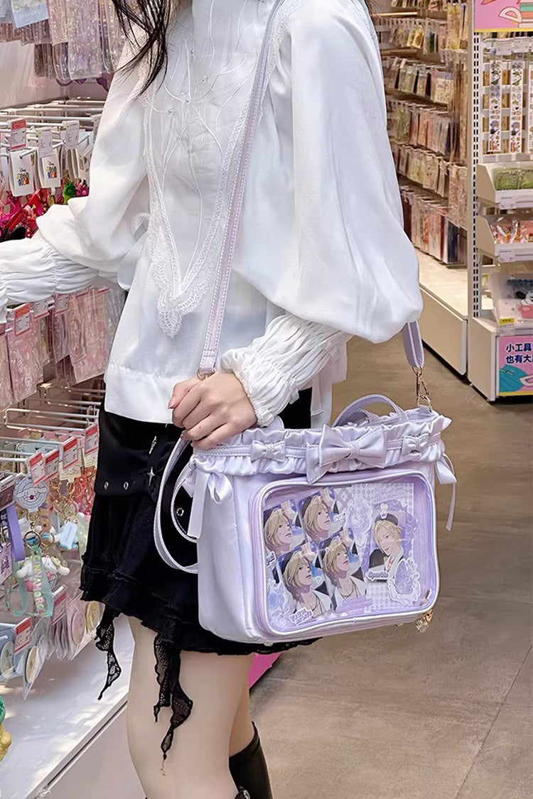 Ballet Holiday Ruffled Bow Sweet Japanese Crossbody Shoulder Lolita Itabag 10 Colors