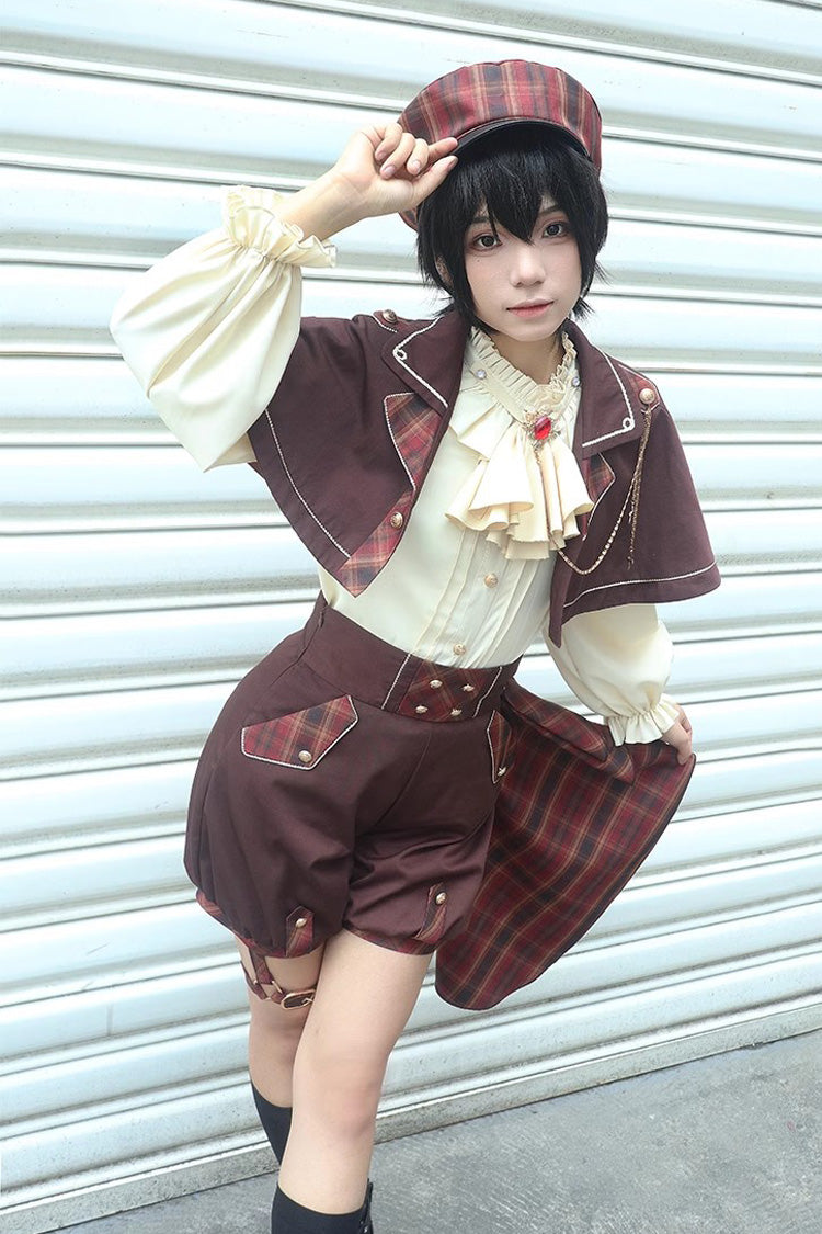 Queen Chess Game Ouji Fashion Military Cool Lolita Set 2 Colors