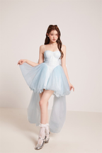 Hime Lolita Ballet Princess Suspender Tube Top Dress Light Lolita Casual Coord