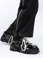 Lolita Shoes Black Vintage Thick Soled Summer Casual Japanese Style Chunky Sneakers Women
